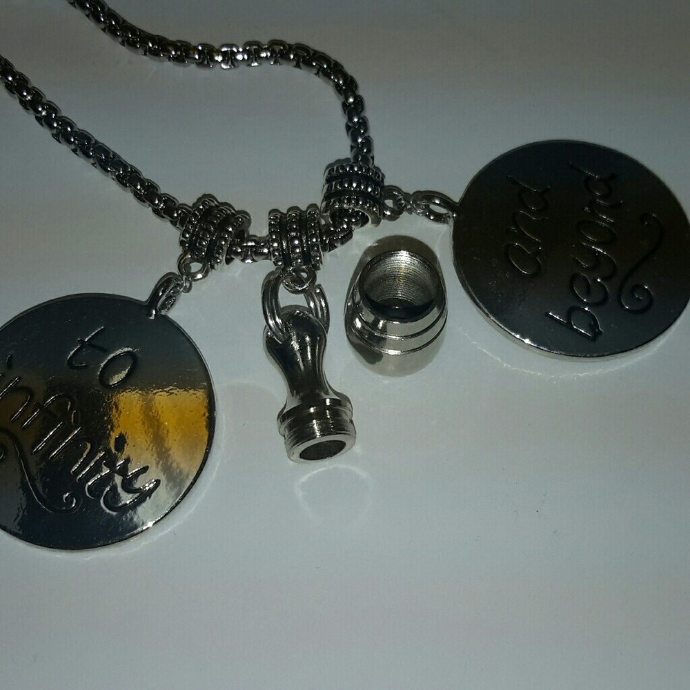 TO INFINITY and BEYOND PAW ENCAPSULATED NECKLACE